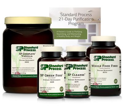 Purification Product Kit with SP Complete® Vanilla and Whole Food Fiber, 1 Kit With SP Complete Vanilla & Whole Food Fiber