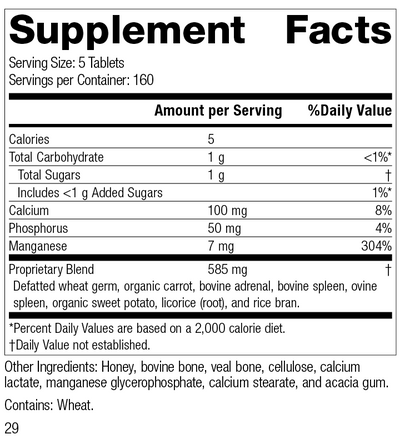 Bio-Dent®, 800 Tablets, Rev 29 Supplement Facts