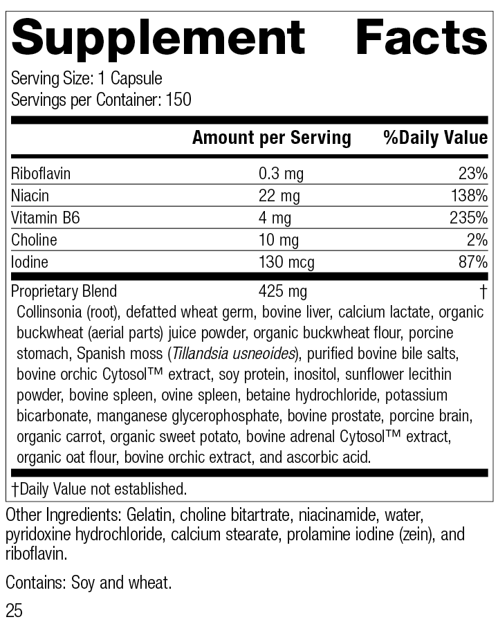 Cholaplex®, 150 Capsules, Rev 24 Supplement Facts