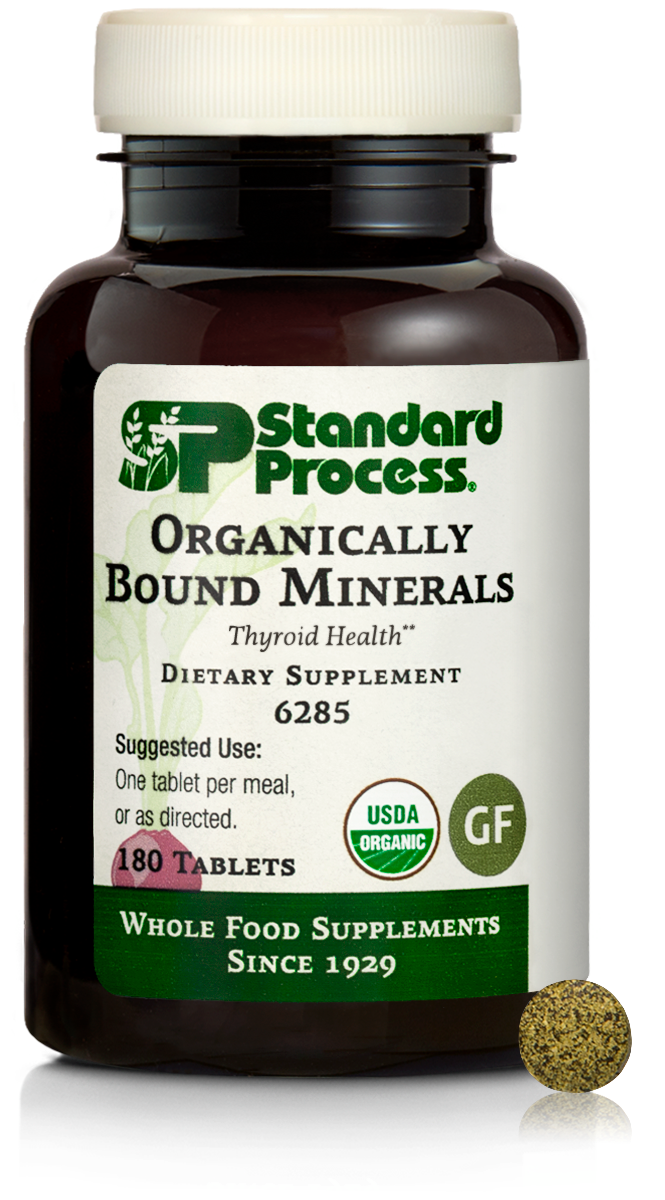 Organically Bound Minerals, 180 Tablets