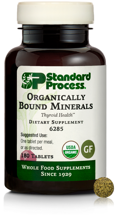 Organically Bound Minerals, 180 Tablets