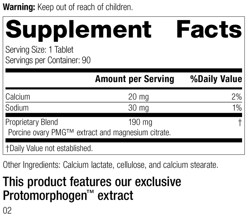 Ovatrophin P PMG®, 90 Tablets, Rev 01 Supplement Image